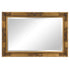 Rectangular Antiqued Gold Wood Frame Mirror